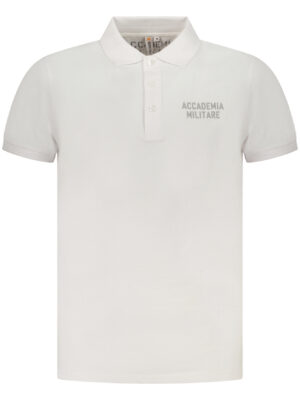 POLO DE MANGA CORTA PARA HOMBRE DE LA ACADEMIA MILITAR BLANCO