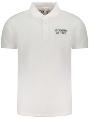 POLO DE MANGA CORTA PARA HOMBRE DE LA ACADEMIA MILITAR BLANCO