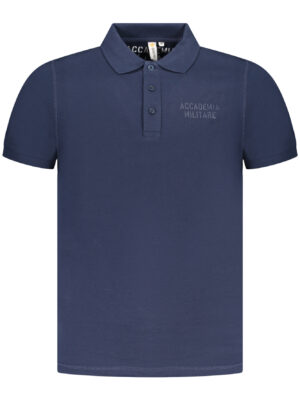 POLO AZUL DE MANGA CORTA PARA HOMBRE DE LA ACADEMIA MILITAR