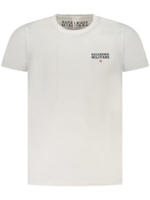 CAMISETA DE MANGA CORTA DE LA ACADEMIA MILITAR PARA HOMBRE BLANCA
