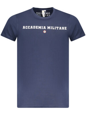CAMISETA DE MANGA CORTA AZUL PARA HOMBRE DE LA ACADEMIA MILITAR