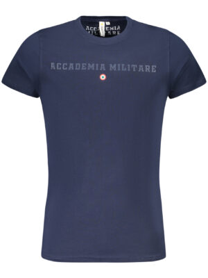 CAMISETA DE MANGA CORTA AZUL PARA HOMBRE DE LA ACADEMIA MILITAR