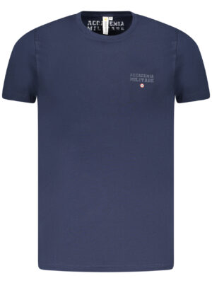 CAMISETA DE MANGA CORTA AZUL PARA HOMBRE DE LA ACADEMIA MILITAR