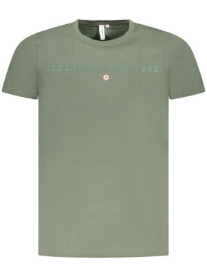 CAMISETA DE MANGA CORTA DE LA ACADEMIA MILITAR PARA HOMBRE VERDE