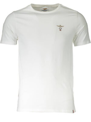 CAMISETA EXTERNA HOMBRE BLANCA AERONAUTICA MILITARE