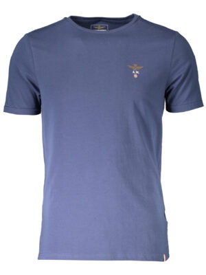 CAMISETA AZUL DE EXTERIOR AERONAUTICA MILITARE PARA HOMBRE