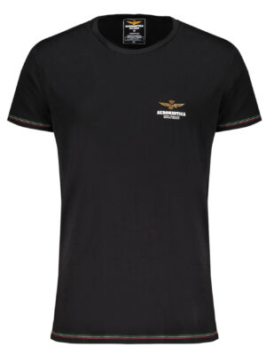 CAMISETA OUTDOOR HOMBRE AIR FORCE NEGRA