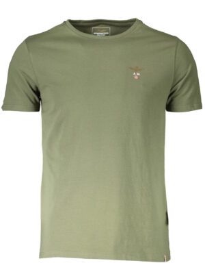 CAMISETA DE EXTERIOR AERONAUTICA MILITAR VERDE PARA HOMBRE