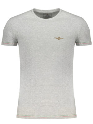 CAMISETA MANGA CORTA HOMBRE ERONAUTICA MILITARE GRIS