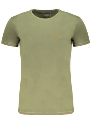 CAMISETA MANGA CORTA HOMBRE ERONAUTICA MILITARE VERDE