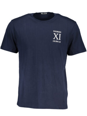 CAMISETA MANGA CORTA HOMBRE BIKKEMBERGS AZUL