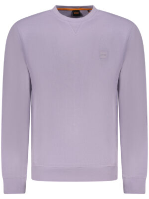 SUDADERA CON CREMALLERA BOSS PURPLE PARA HOMBRE