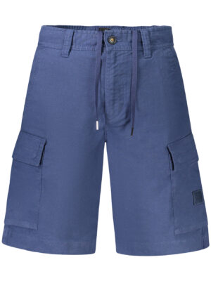 PANTALONES CORTOS AZULES BOSS PARA HOMBRE