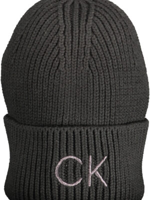 GORRO MUJER CALVIN KLEIN NEGRO