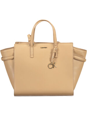 BOLSO MUJER CALVIN KLEIN BEIGE