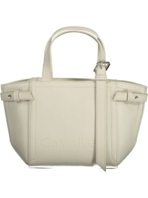 BOLSO MUJER CALVIN KLEIN BLANCO