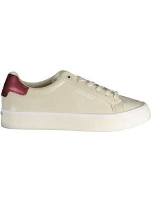 ZAPATILLAS DEPORTIVAS CALVIN KLEIN BEIGE MUJER