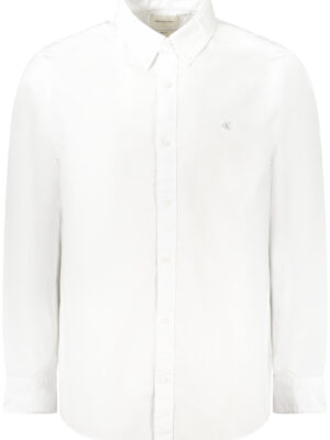 CALVIN KLEIN CAMISA DE MANGA LARGA PARA HOMBRE BLANCA