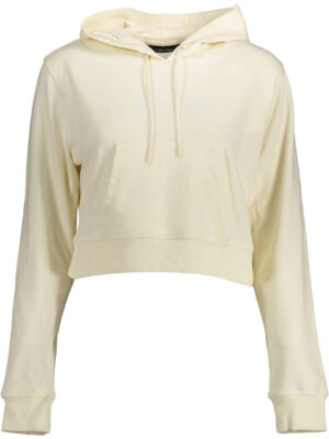 SUDADERA CALVIN KLEIN SIN CREMALLERA MUJER BLANCO