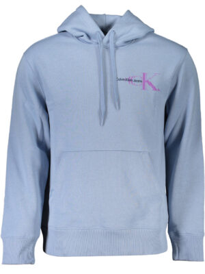 SUDADERA CALVIN KLEIN SIN CREMALLERA HOMBRE AZUL