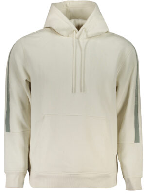 SUDADERA BLANCA SIN CREMALLERA CALVIN KLEIN HOMBRE