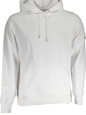 CALVIN KLEIN SUDADERA CON CREMALLERA PARA HOMBRE BLANCA