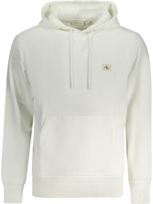 CALVIN KLEIN SUDADERA CON CREMALLERA PARA HOMBRE BLANCA