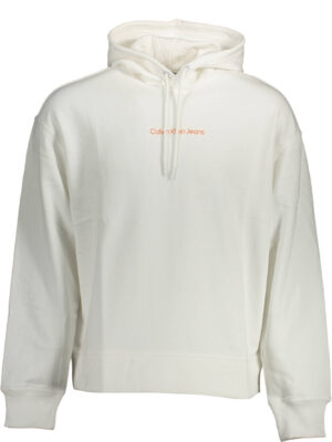 SUDADERA CALVIN KLEIN SIN CREMALLERA HOMBRE BLANCO