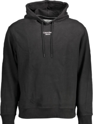 SUDADERA CALVIN KLEIN SIN CREMALLERA HOMBRE NEGRO