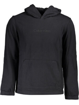 SUDADERA CALVIN KLEIN SIN CREMALLERA NEGRO HOMBRE