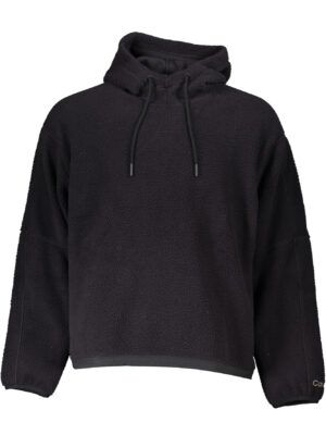 SUDADERA SIN CREMALLERA NEGRA DE HOMBRE CALVIN KLEIN
