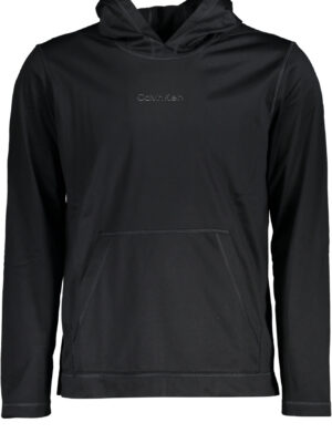SUDADERA SIN CREMALLERA NEGRA DE HOMBRE CALVIN KLEIN