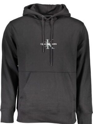 SUDADERA CALVIN KLEIN SIN CREMALLERA HOMBRE NEGRO