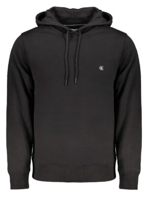 SUDADERA SIN CREMALLERA NEGRA DE HOMBRE CALVIN KLEIN