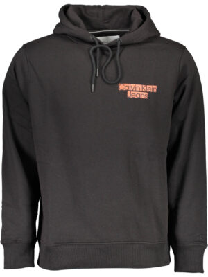 SUDADERA CALVIN KLEIN SIN CREMALLERA NEGRO HOMBRE