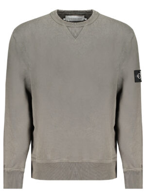 SUDADERA SIN CREMALLERA VERDE HOMBRE CALVIN KLEIN