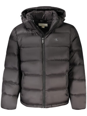 CHAQUETA NEGRA DE CALVIN KLEIN PARA HOMBRE