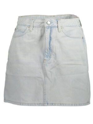 CALVIN KLEIN FALDA CORTA MUJER AZUL CLARO