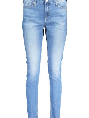 CALVIN KLEIN JEANS DENIM MUJER AZUL CLARO