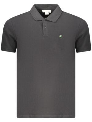 POLO CALVIN KLEIN MANGA CORTA PARA HOMBRE NEGRO