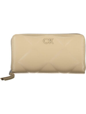 CARTERA MUJER CALVIN KLEIN BEIGE