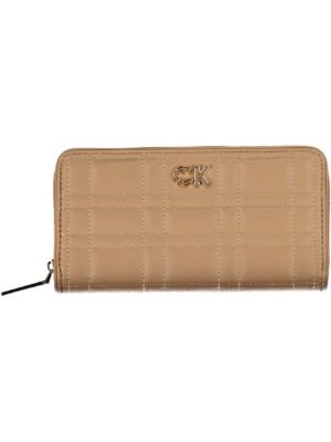 CARTERA MUJER CALVIN KLEIN BEIGE