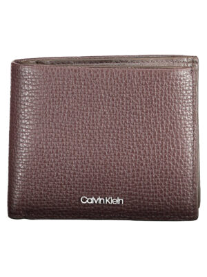 CARTERA HOMBRE CALVIN KLEIN MARRÓN
