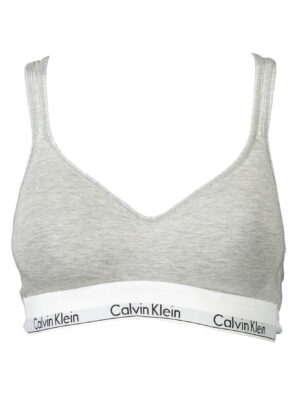 SUJETADOR BALCONETTE DE MUJER CALVIN KLEIN GRIS