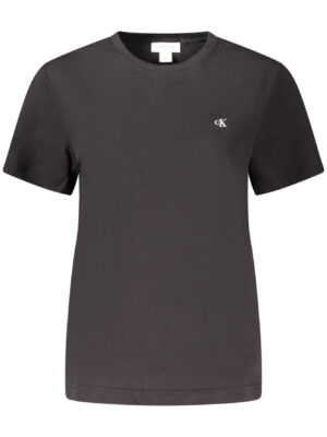 CAMISETA DE MANGA CORTA CALVIN KLEIN MUJER NEGRA