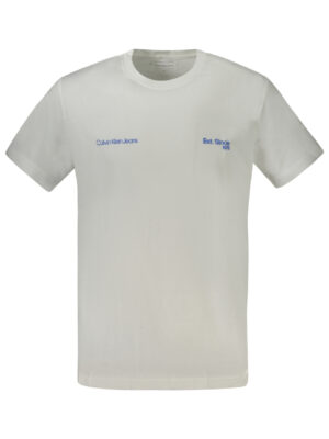 CAMISETA DE MANGA CORTA PARA HOMBRE DE CALVIN KLEIN BLANCA