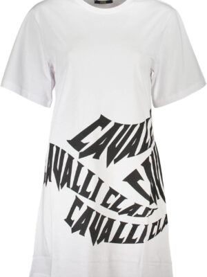 VESTIDO CORTO CAVALLI CLASS MUJER BLANCO