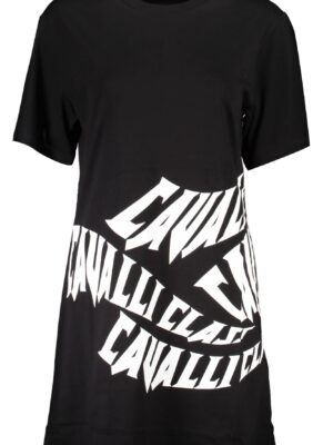 VESTIDO CORTO CAVALLI CLASS MUJER NEGRO