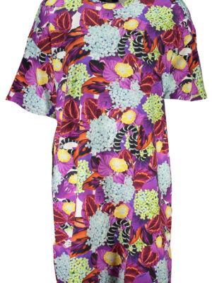 VESTIDO CORTO MUJER CAVALLI CLASS MORADO