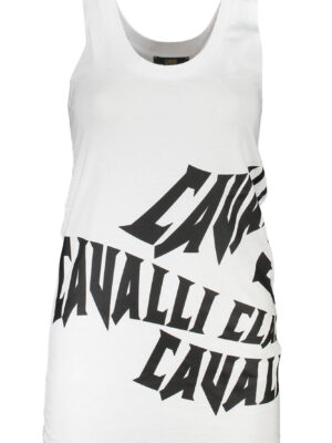 CAMISETA DE TIRANTES MUJER CAVALLI CLASS BLANCA